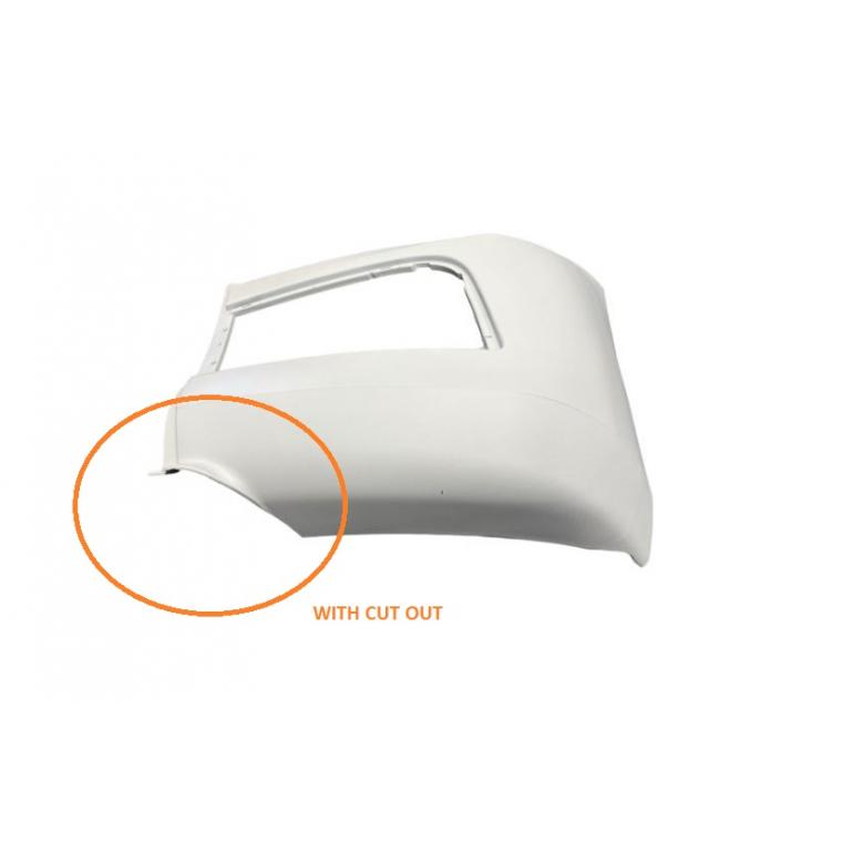 FRONT BUMPER CORNER PASSENGER SIDE LH