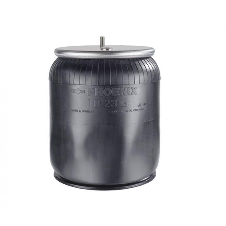REAR SUSPENSION AIR SPRING WITH PLASTIC PISTON