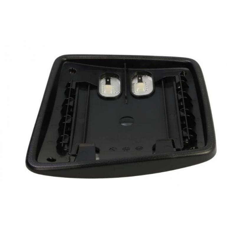 HEATED WIDE ANGLE MIRROR GLASS PASSENGER SIDE LH