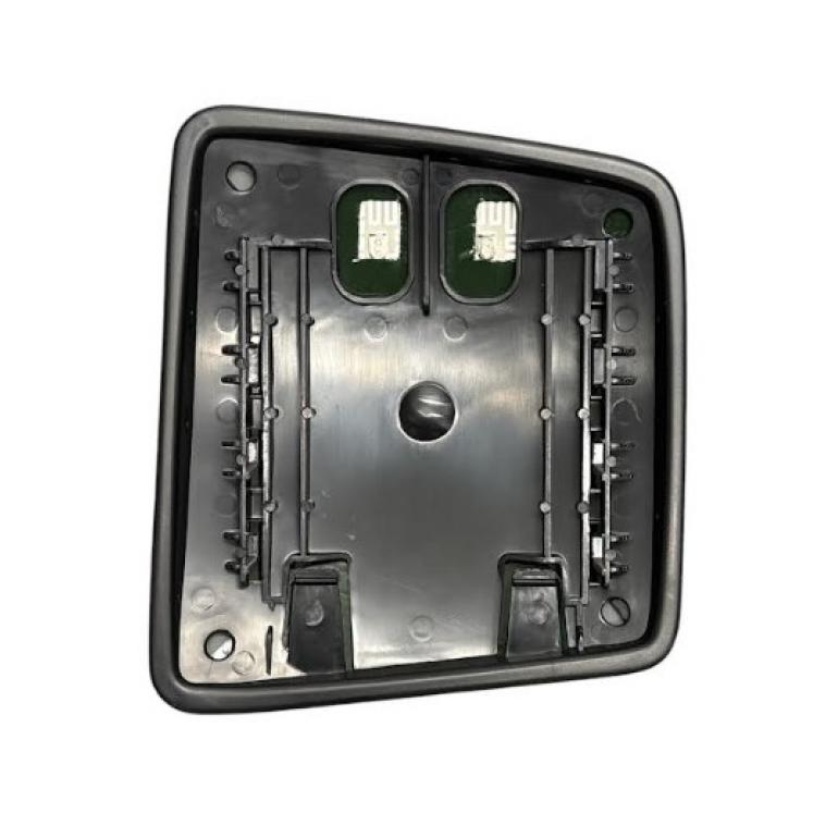 HEATED WIDE ANGLE MIRROR GLASS PASSENGER SIDE LH