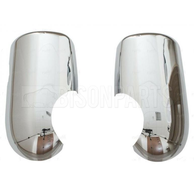 CHROME COATED DOOR WING MIRROR & DOOR HANDLE COVER KIT