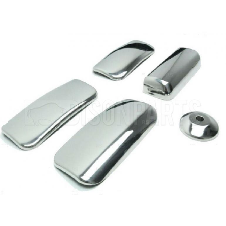 CHROME COATED DOOR WING MIRROR & DOOR HANDLE COVER KIT