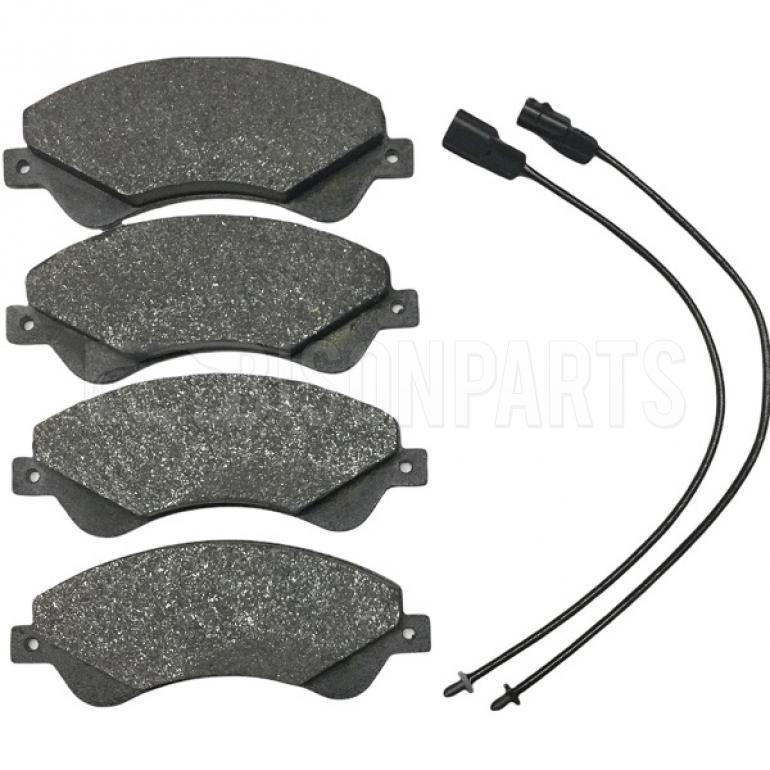 FRONT BRAKE PAD AXLE SET WITH FITTING KIT