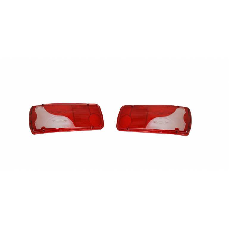 REAR COMBINATION LAMP LENS RH & LH (PAIR)