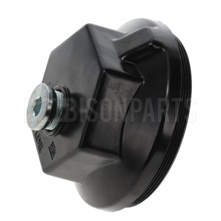 AXLE HUB CAP WITH BUNG