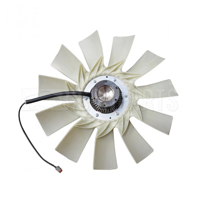 VISCOUS FAN CLUTCH HUB ASSEMBLY & BLADES