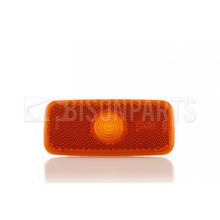 AMBER SIDE MARKER LAMP LENS ONLY FITS RH OR LH (PKT 2)