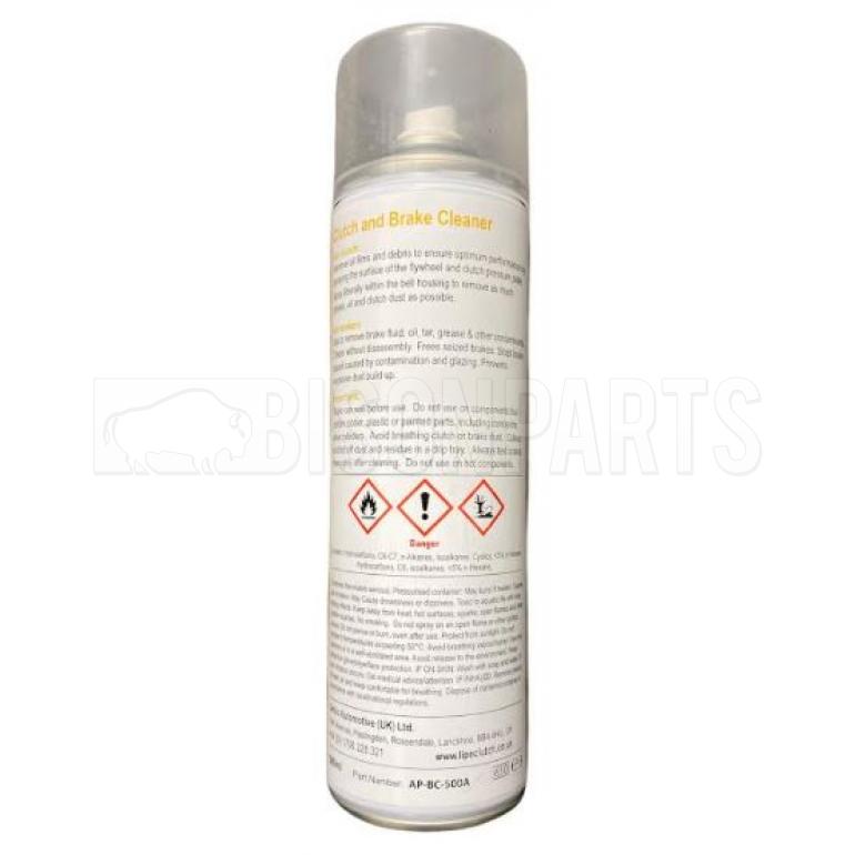 CLUTCH & BRAKE CLEANER AEROSOL 500ML