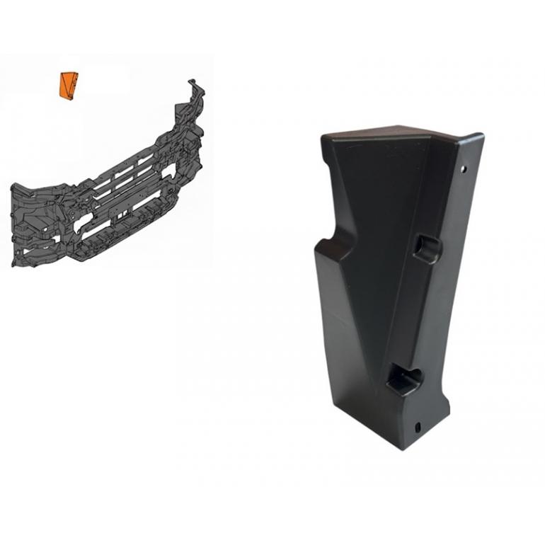 FRONT BUMPER UPPER AIR CONVEYOR PASSENGER SIDE LH