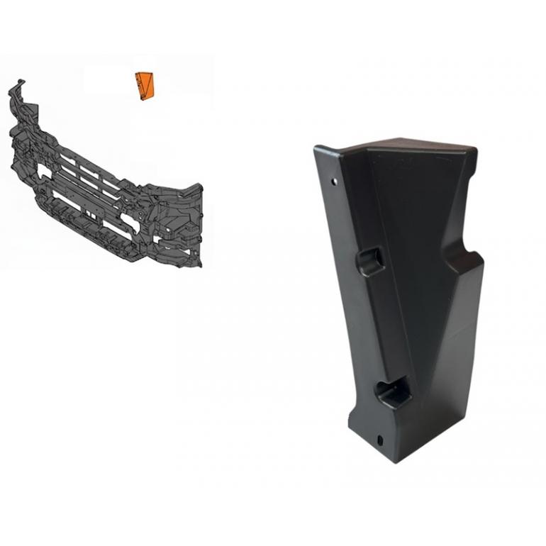 FRONT BUMPER UPPER AIR CONVEYOR DRIVER SIDE RH