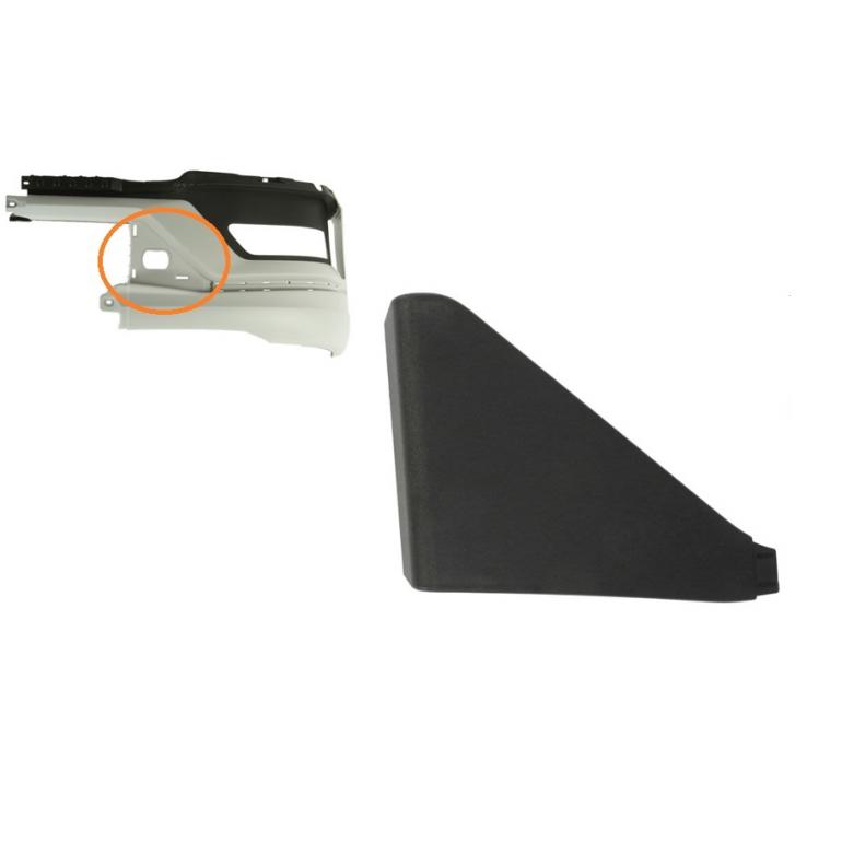 FRONT BUMPER BLANKING CAP PASSENGER SIDE LH