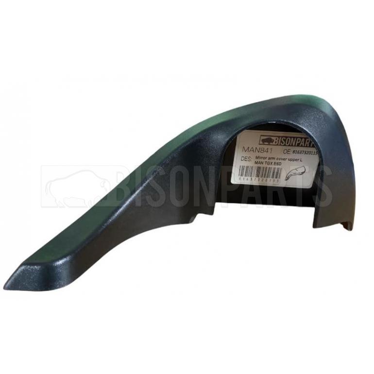 UPPER MIRROR ARM COVER PASSENGER SIDE LH