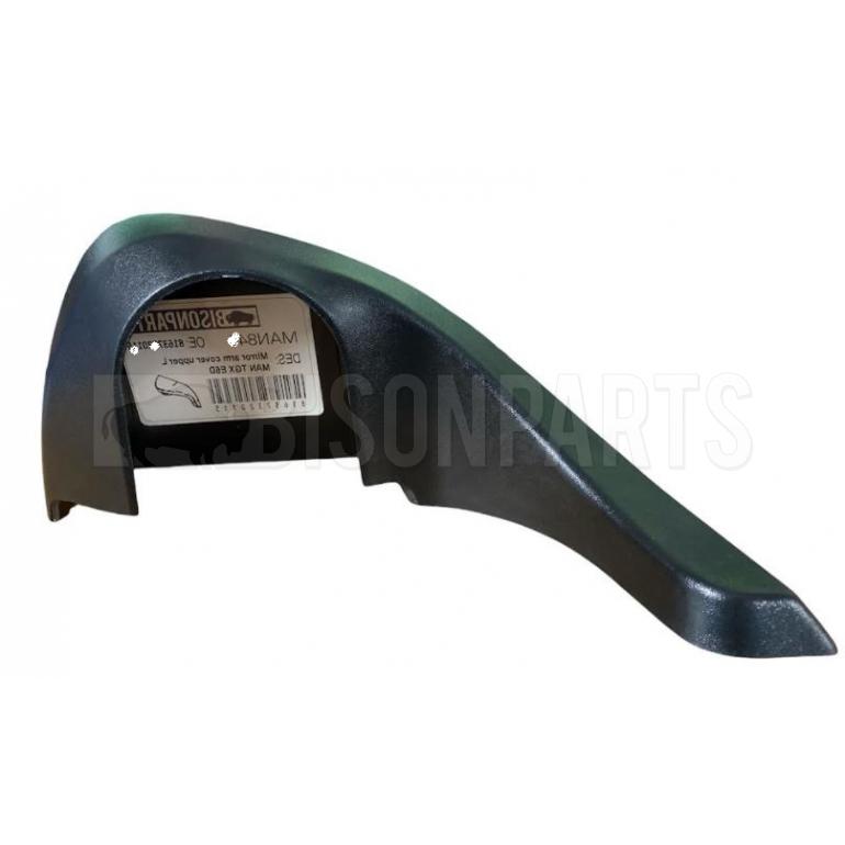 UPPER MIRROR ARM COVER DRIVER SIDE RH