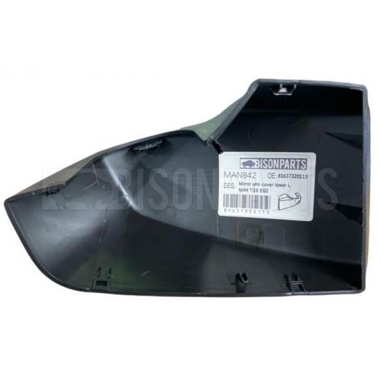 LOWER MIRROR ARM COVER PASSENGER SIDE LH