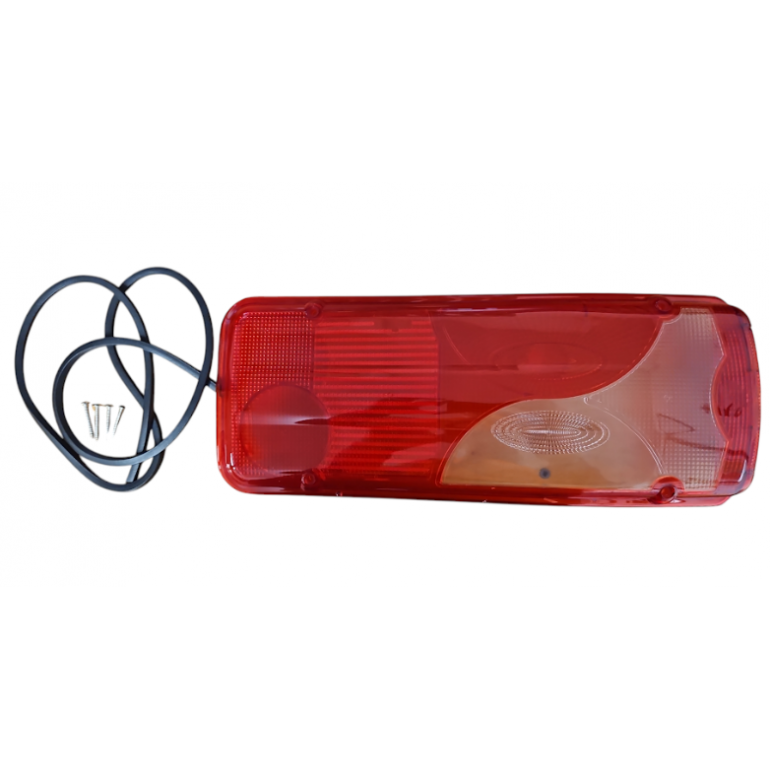 REAR COMBINATION LAMP LENS, GASKET & SCREWS DRIVERS SIDE RH