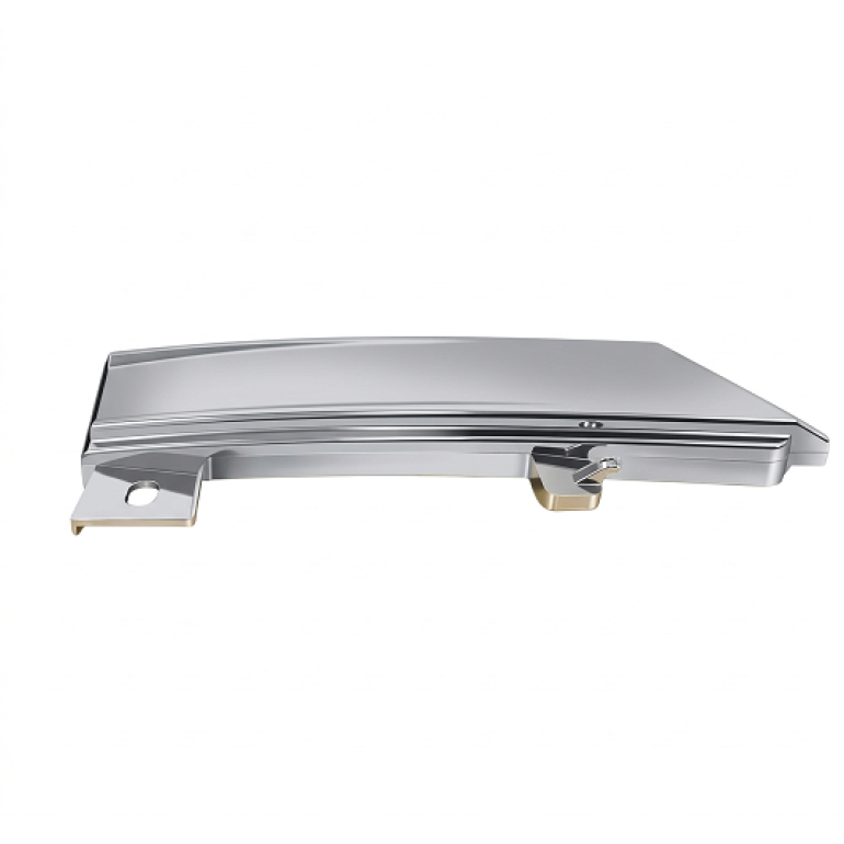 CHROME COATED FOGLAMP BLANK DRIVER SIDE RH