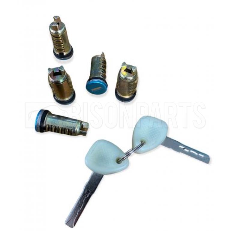 IGNITION BARREL STEERING LOCK SET WITHOUT TRANSPONDER