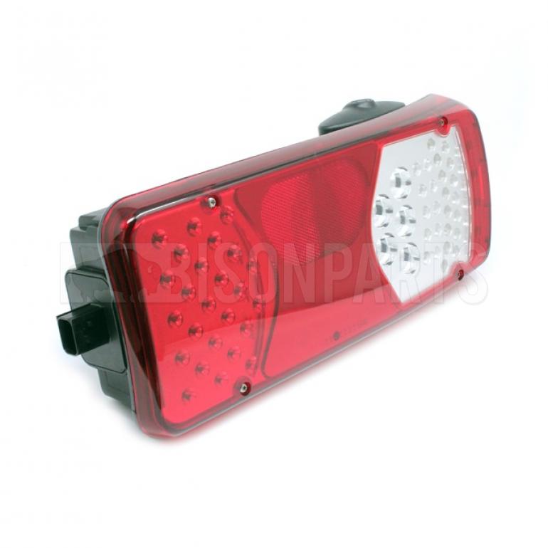 LED REAR COMBINATION LAMP WITH REVERSING ALARM DRIVER SIDE RH
