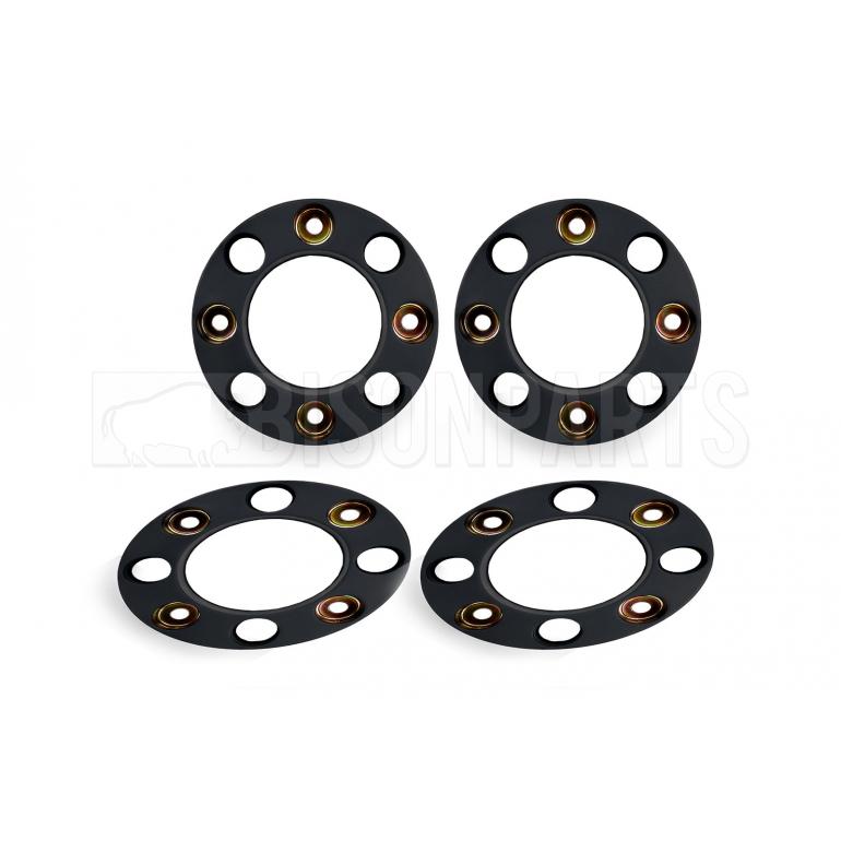 8 HOLE PLASTIC WHEEL TRIM COVER PROTECTOR (PKT4)