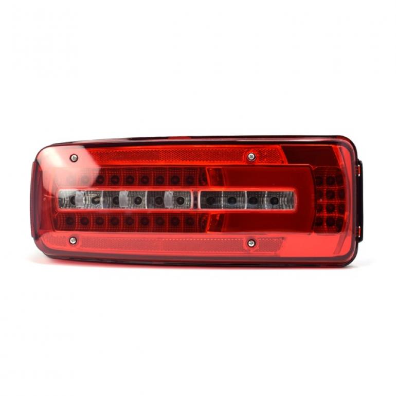 LED REAR COMBINATION LAMP WITH NUMBER PLATE LAMP PASSENGER SIDE LH