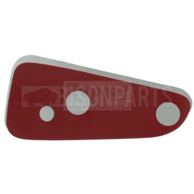 LOWER SELF ADHESIVE MIRROR GLASS PASSENGER SIDE LH