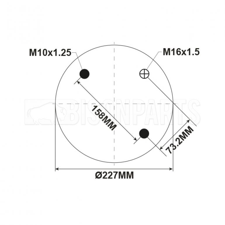 REAR AIRSPRING ASSEMBLY