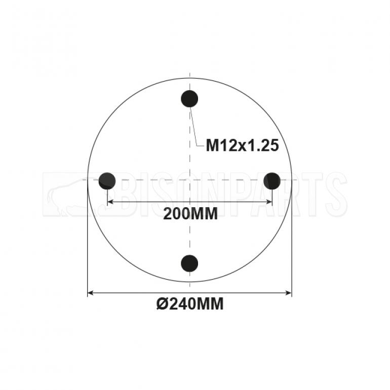 REAR AIRSPRING ASSEMBLY