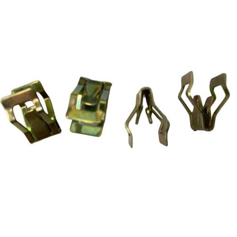 REAR AXLE MUDGUARD BRACKET SPRING CLIPS (PKT 4)