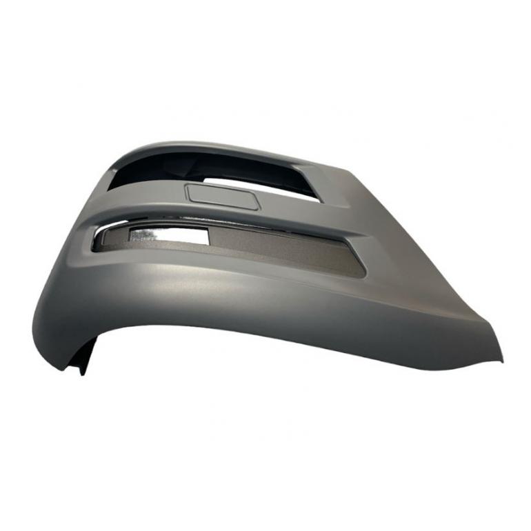 GREY FRONT BUMPER CORNER DRIVER SIDE RH
