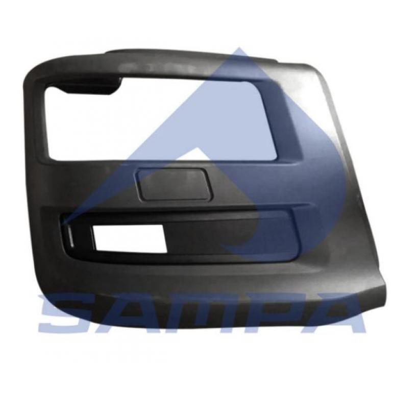 GREY FRONT BUMPER CORNER DRIVER SIDE RH
