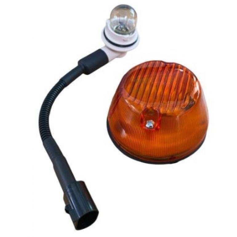 AMBER SIDE REPEATER LAMP WITH CONNECTOR