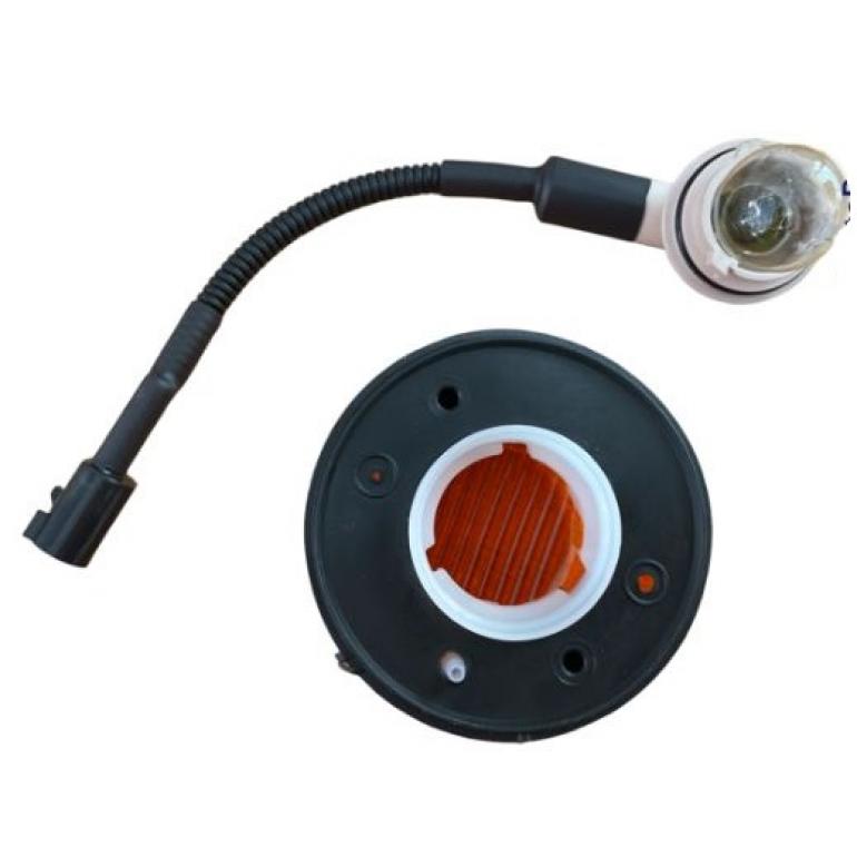 AMBER SIDE REPEATER LAMP WITH CONNECTOR
