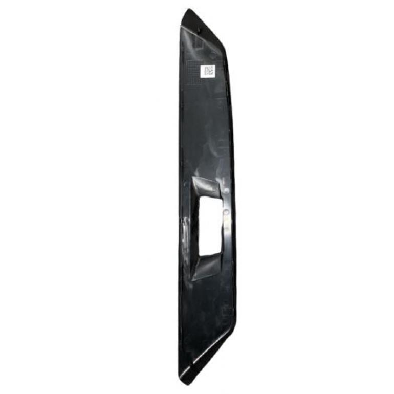 'BLACK GLOSS FINISH MIRROR ARM COVER DRIVER SIDE RH 