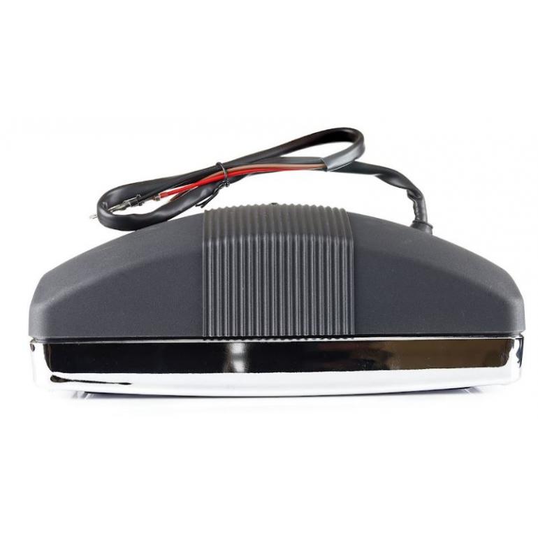 BLUE SUNVISOR SPOT LAMPS WITH SILVER FRAME