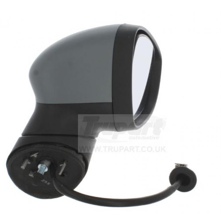 PRIMED ELECTRIC DOOR WING MIRROR DRIVER SIDE RH