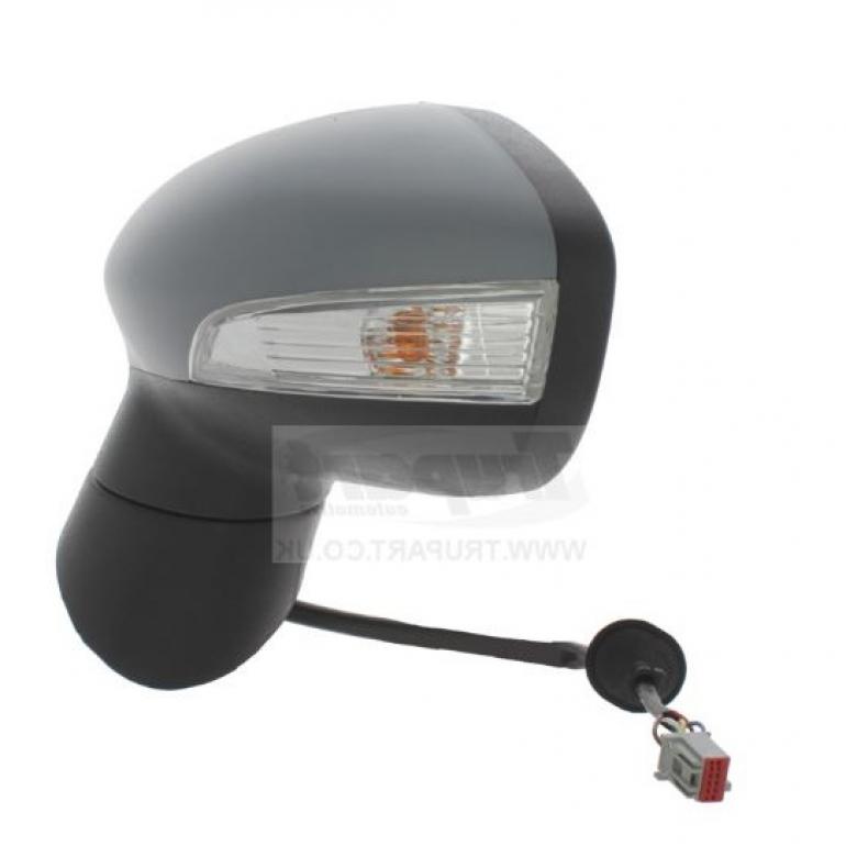 PRIMED ELECTRIC DOOR WING MIRROR PASSENGER SIDE LH