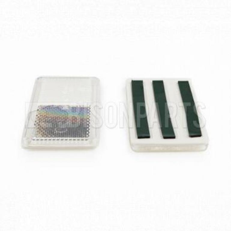 CLEAR SELF ADHESIVE FRONT REFLECTOR (PKT 10)