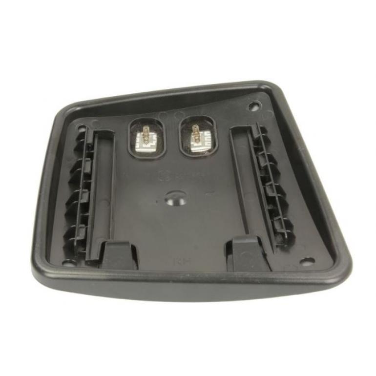 HEATED WIDE ANGLE MIRROR GLASS DRIVER SIDE RH