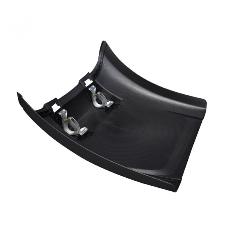 FRONT OF REAREST REAR AXLE DROPWING WITH BRACKETS PASSENGER SIDE LH