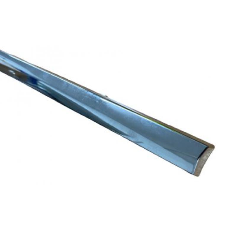 CHROME COATED FRONT PANEL LOWER LOGO TRIM