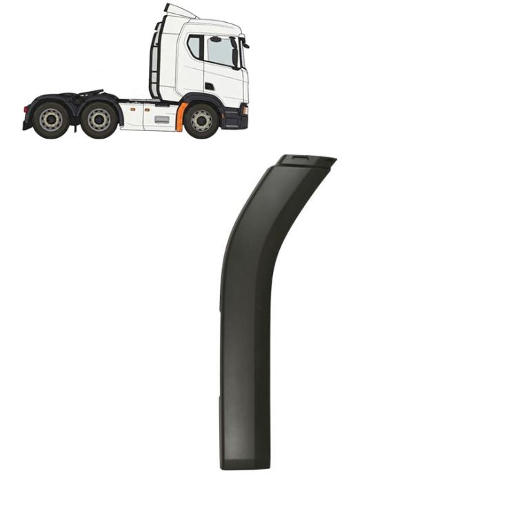 CAB REAR DROPWING END PANEL DRIVER SIDE RH