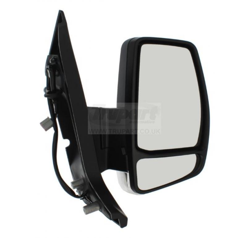 PRIMED ELECTRIC DOOR WING MIRROR DRIVER SIDE RH