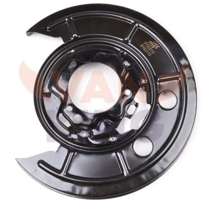 REAR BRAKE DISC SHIELD PASSENGER SIDE LH