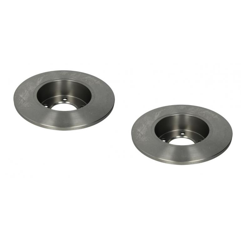 REAR SOLID BRAKE DISCS (PAIR)