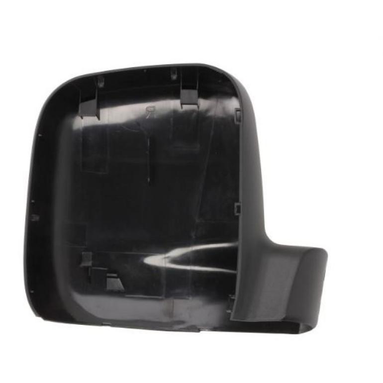 BLACK DOOR WING MIRROR COVER PASSENGER SIDE LH