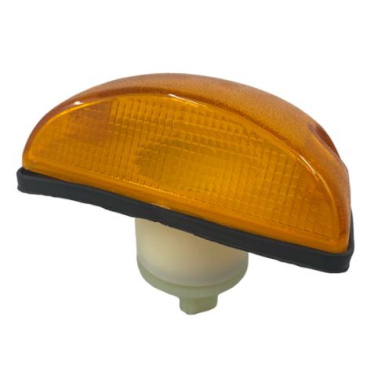 AMBER SIDE REPEATER LAMP WITH BULB HOLDER FITS RH OR LH
