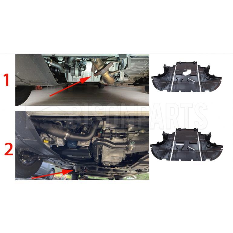 3 PIECE ENGINE UNDER COVER SET