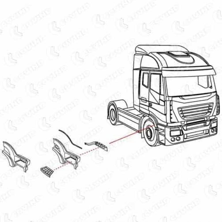 STEPWING UPPER TREAD PLATE DRIVER SIDE RH