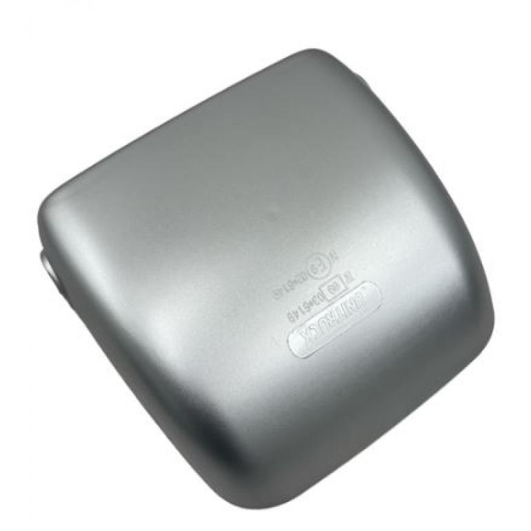 SILVER PAINTED WIDE ANGLE MIRROR BACK COVER FITS RH OR LH 