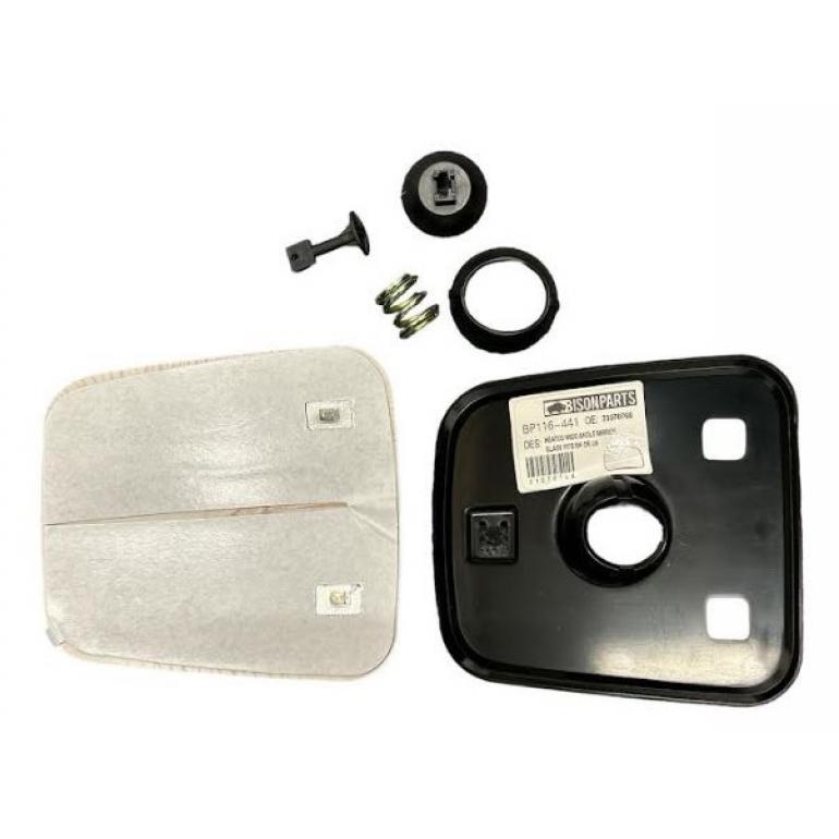 HEATED WIDE ANGLE MIRROR GLASS FITS RH OR LH